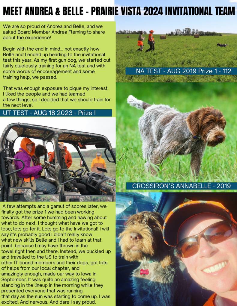 fourth page of prairie vista newsletter