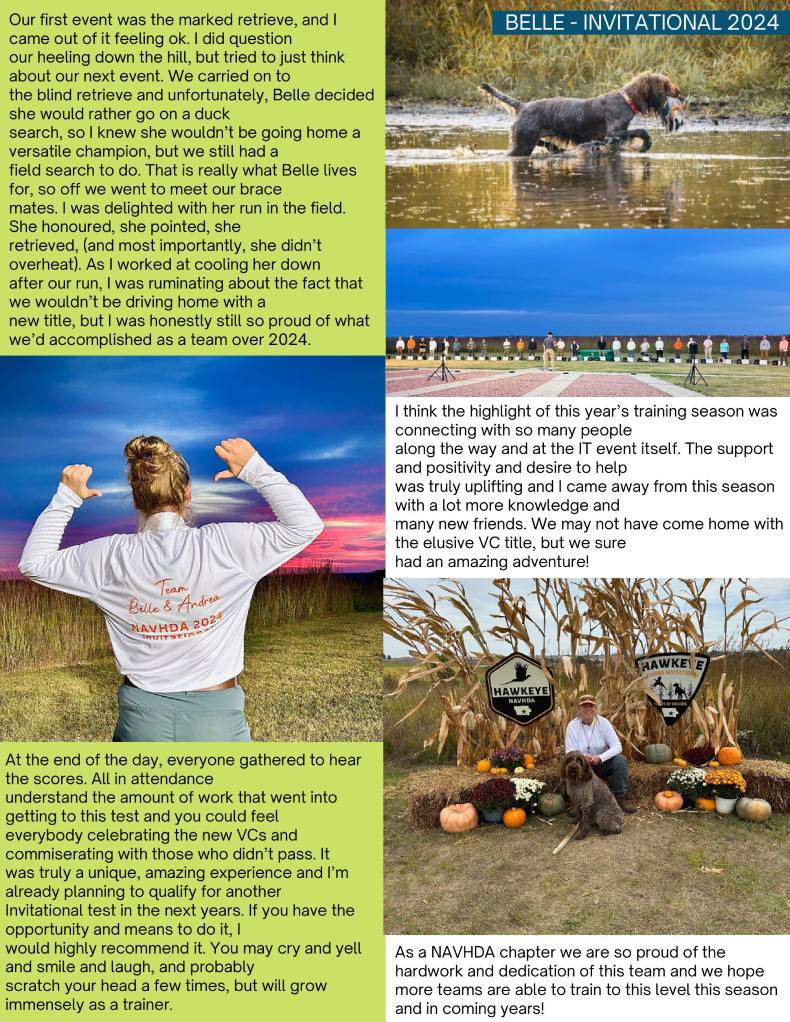 fifth page of prairie vista newsletter